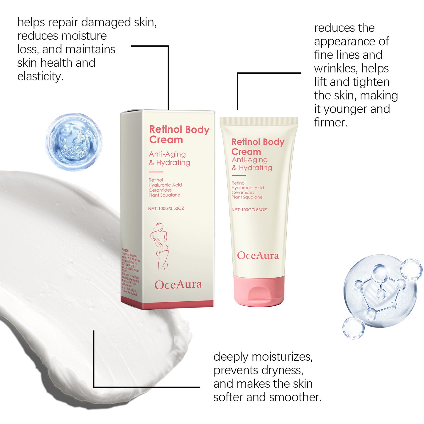 Hydrating And Firming Mild Moisturizing Retinol Body Lotion