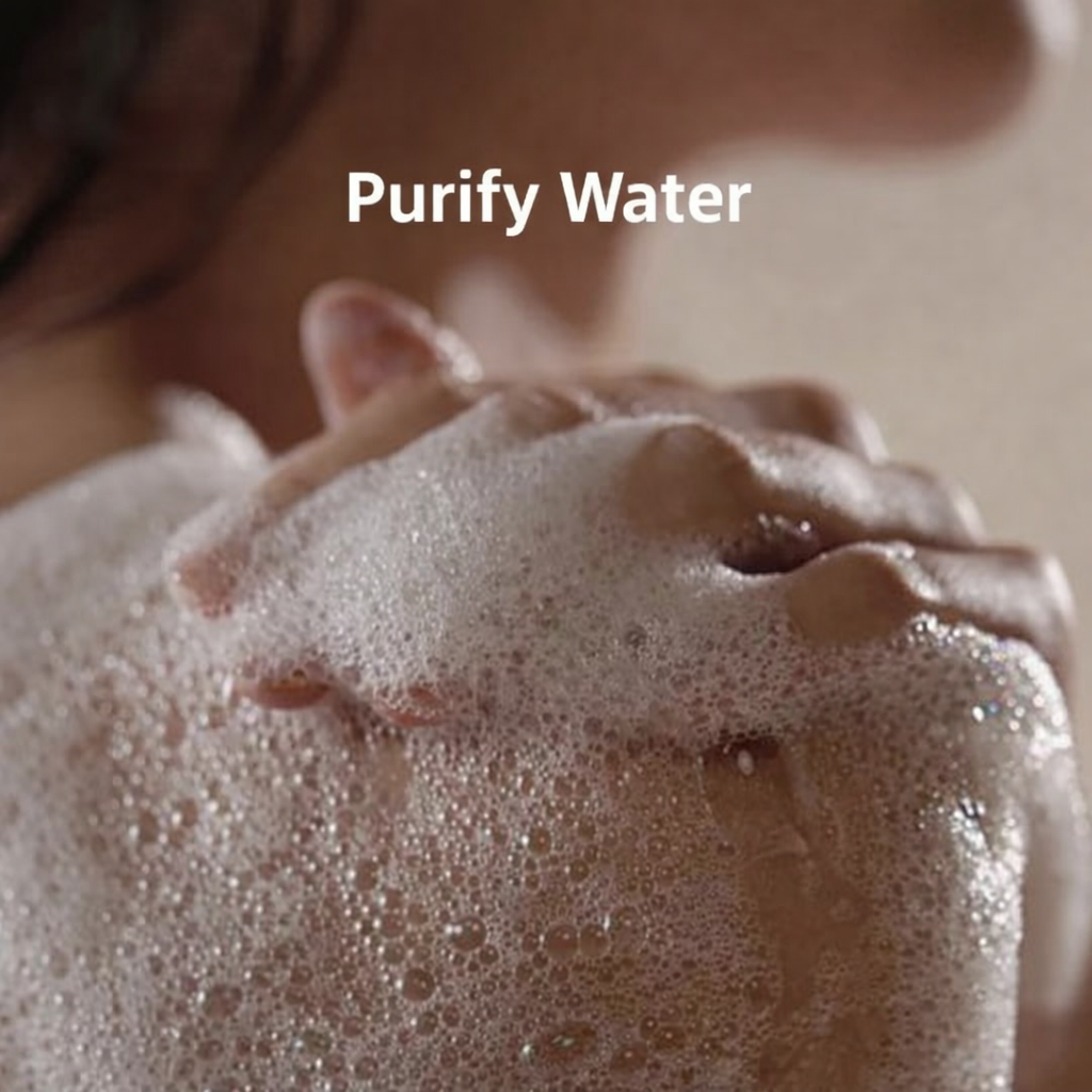 Filtered Shower Head for Hard Water & Sensitive Skin | Advanced Carbon Rod Chlorine Removal Filter